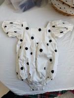 Anne Shirley 復古圓點包屁衣 S 6-12M