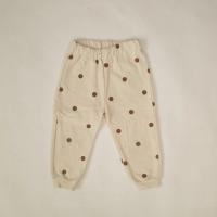 有機棉點點長褲