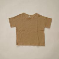 華夫格短袖上衣 - Claypot