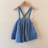牛仔吊帶裙