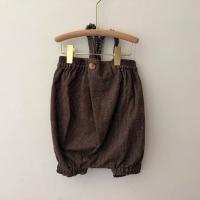 經典吊帶褲Brown D