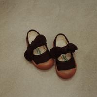 Golden Lane Black with Bow Latex Sole