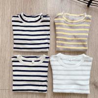 幼兒雙面起毛半高領/圓領長袖上衣