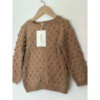 Popcorn Cardigan - Maple