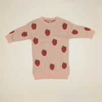 草莓針織洋裝/長上衣