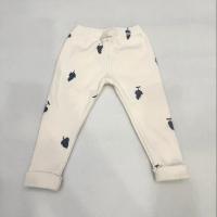 葡萄印花羅紋長褲