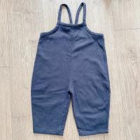 刷毛吊帶褲 2-3y