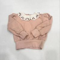 Embroidered Collar Sweatshirt