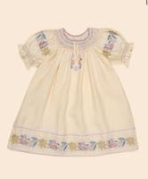 Verna Smock Dress - Cream