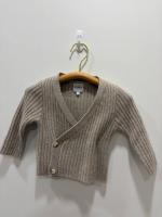  Donsje, Elo Cardigan Beige Melange 美利奴羊毛針織罩衫 大地色