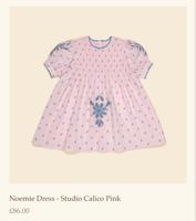 Noemie Dress - Studio Calico Pink