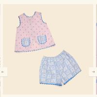 Juni Short Set - Studio Calico Pink/Studio Floral