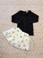 Cotton blend jersey long sleeve t-shirt