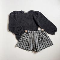 Agnes Pullover, Coal+ Prudence Skort, School Plaid