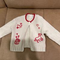 Zara馬年刺繡針織衫 針織外套