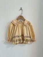 BETTINA BLOUSE - CASHEW