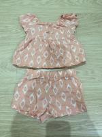 菱格上衣+短褲SET