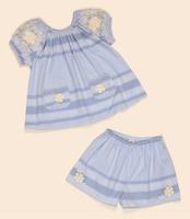 Barbara Short Set- 條文短袖套裝