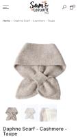 Daphne Scarf - Cashmere - Taupe