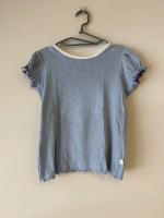 愛心鏤空上衣(藍)