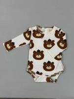 熊熊螺紋包屁衣