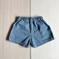 大口袋牛仔短褲 GRAPHIC DENIM SHORT