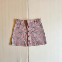 蝴蝶結牛仔短裙 Bow skirt