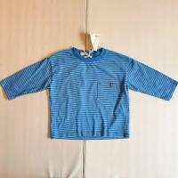 寬鬆條紋長袖上衣 Drop Shirt Frost Stripe