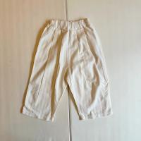 直條紋米白色長褲