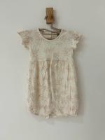 葉子荷葉袖包屁衣