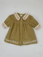 BETTE DRESS DRIED MOSS