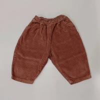 (請看說明) 紅棕色蘿蔔褲