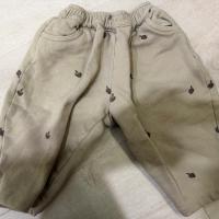 淺卡其色松果冬天長褲