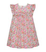 Liberty Besty荷葉方領碎花洋裝