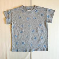 棉質字母T恤Stamp Shirt Grey