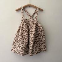 滿版動物吊帶裙