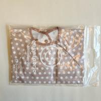 防水長袖圍兜兜（奶茶點點）