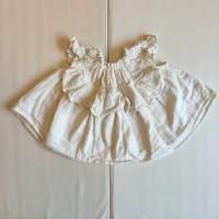 手工浪漫棉紗上衣(ecru)