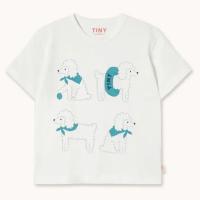 貴賓狗漫畫風短袖T恤 POODLE GRAPHIC TEE - off-white