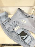 Konny Baby Carrier_Blue Grey_雙重支撐單肩腰凳嬰兒背帶