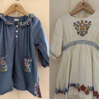 3y刺繡洋裝兩件合售