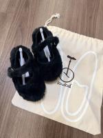 絨毛瑪麗珍鞋 黑色