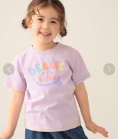 微笑LOGO短袖T恤 LAVENDER