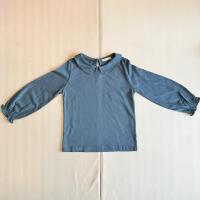 小翻領薄長袖上衣