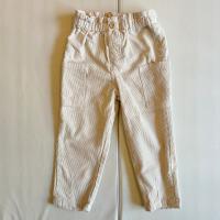 淺色條紋燈芯絨休閒褲
