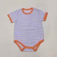 糖果柔色毛圈包屁衣-莓果橘