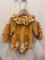 波希米亞刺繡包屁洋裝