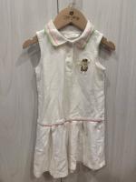 白色網球無袖洋裝