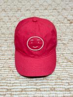 Smiley cap - Cherry