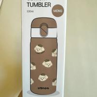 可可色狗狗直飲保溫杯330ml